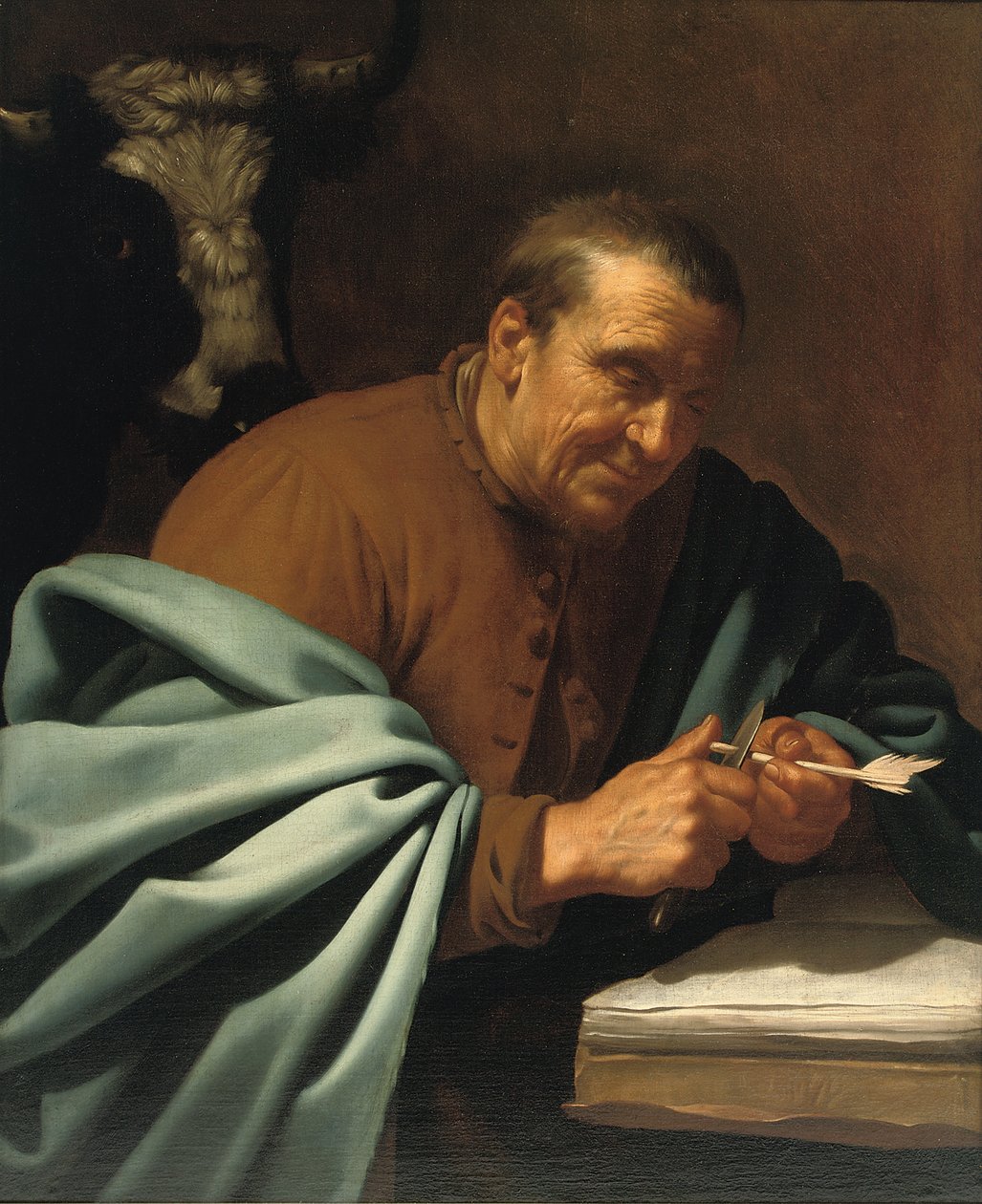 Svatý Lukáš evangelista od Jan van Bijlert or Bylert