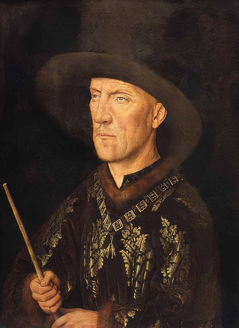 Baudouin de Lannoy. Um 1436/38 od Jan van Eyck