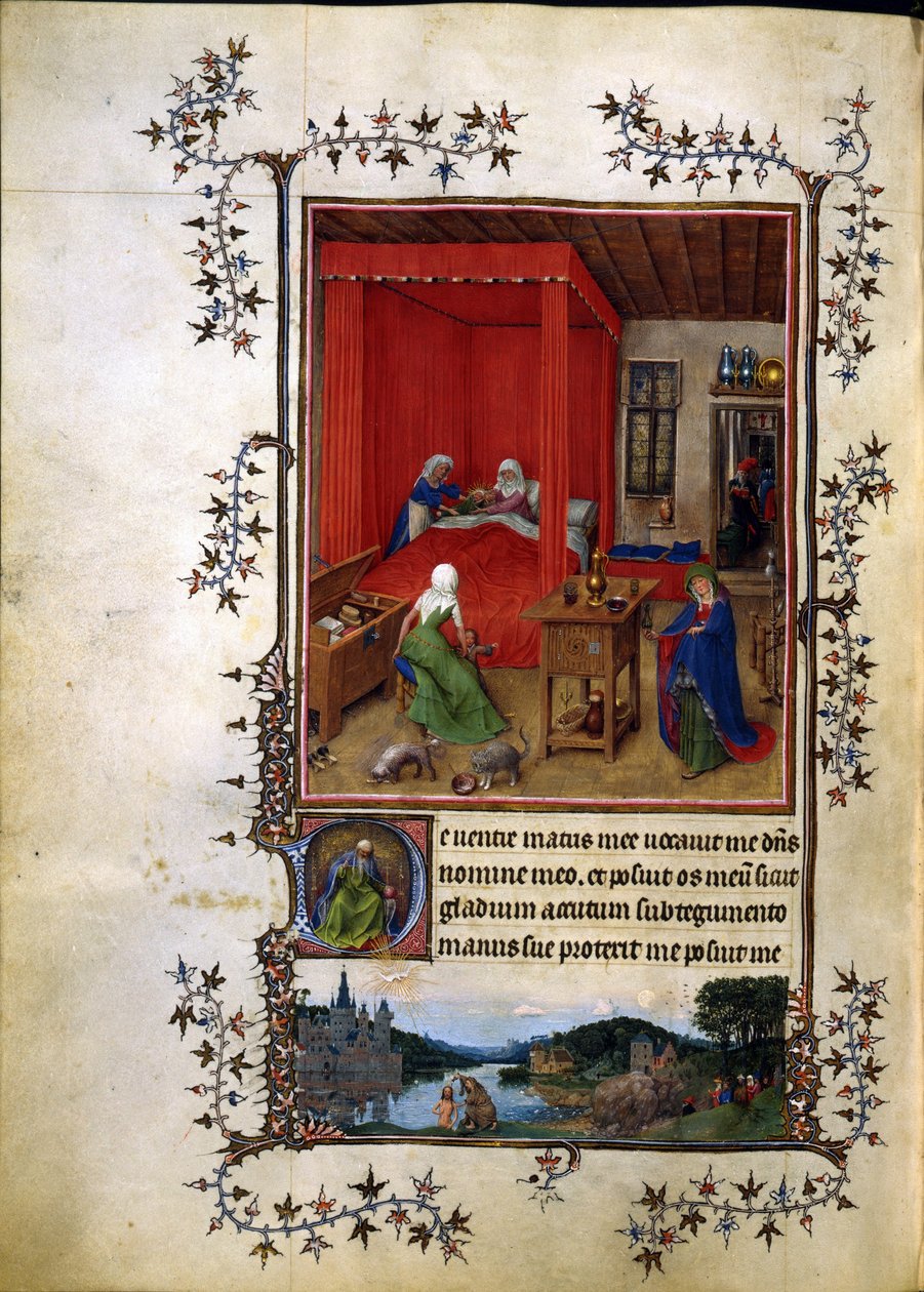 Velmi krásné hodiny Notre Dame, Jean de Berry od Jan van Eyck