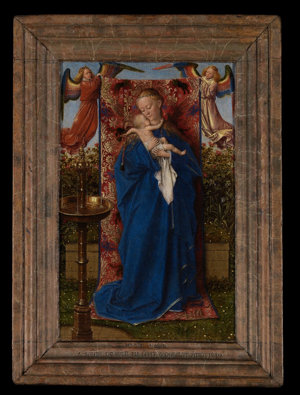 Madonna u fontány od Jan van Eyck