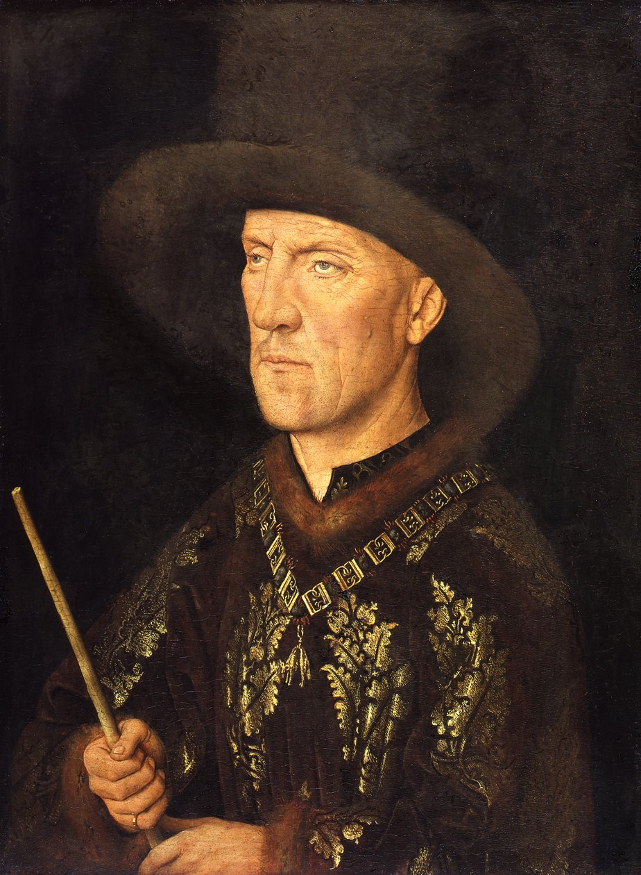 Portrét Baudouina de Lannoy od Jan van Eyck