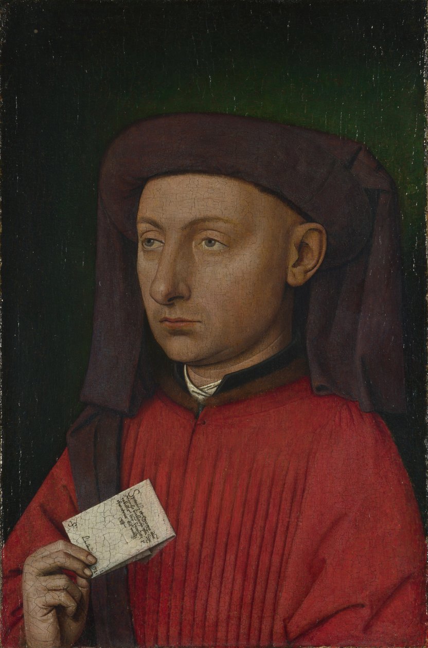 Portrét Marca Barbariga, c.1449-50 od Jan van Eyck