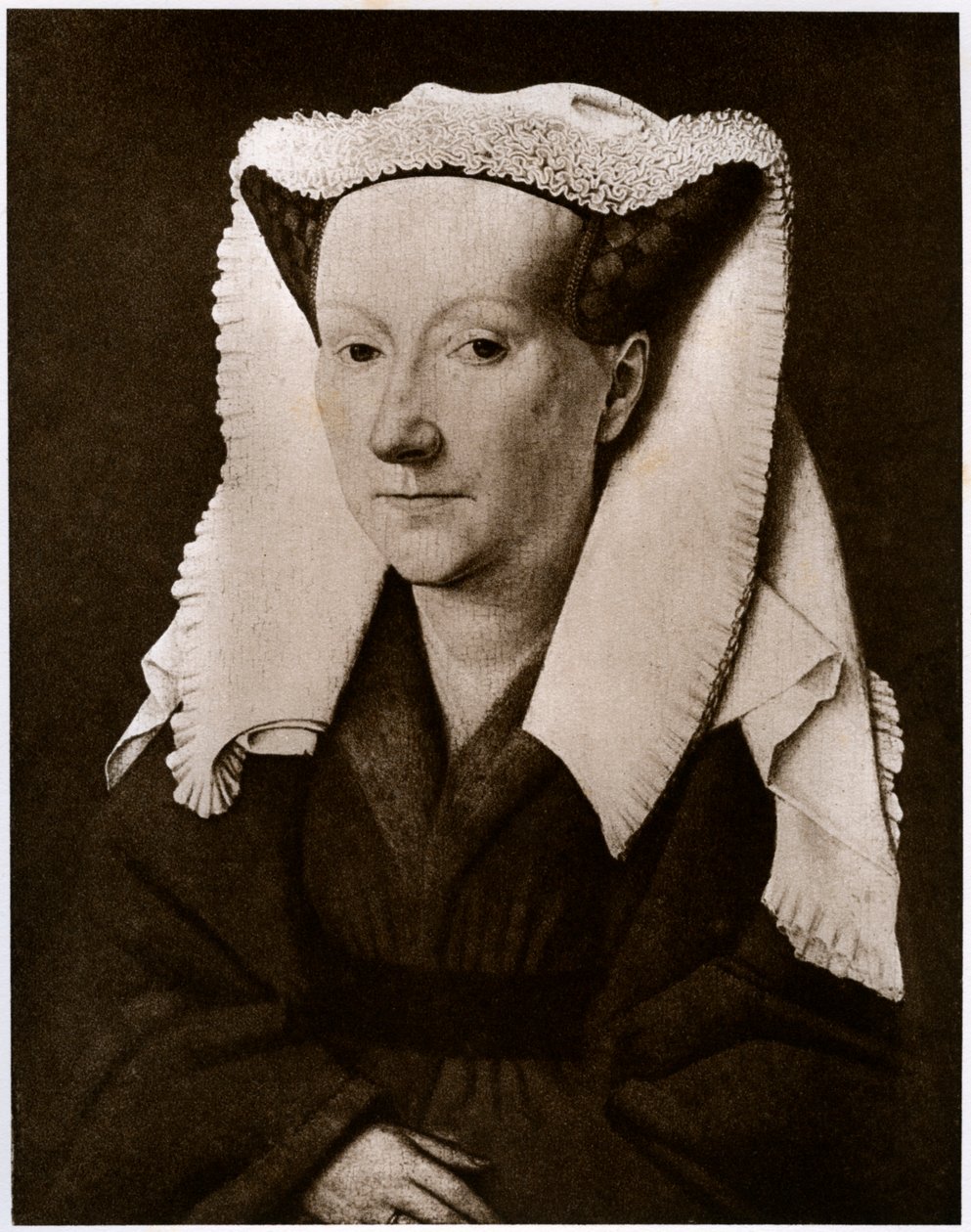 Portrét Margaret van Eyck, 1927 od Jan van Eyck