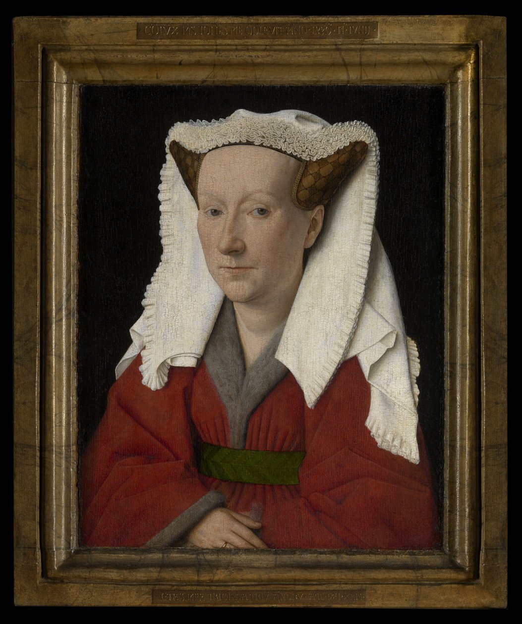 Portrét Margarety van Eyckové od Jan van Eyck