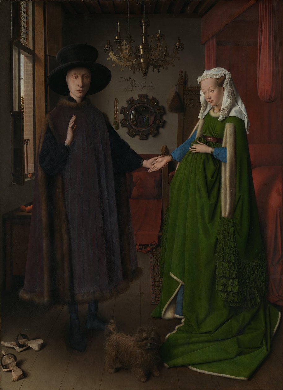 Portrét v Arnolfini od Jan van Eyck