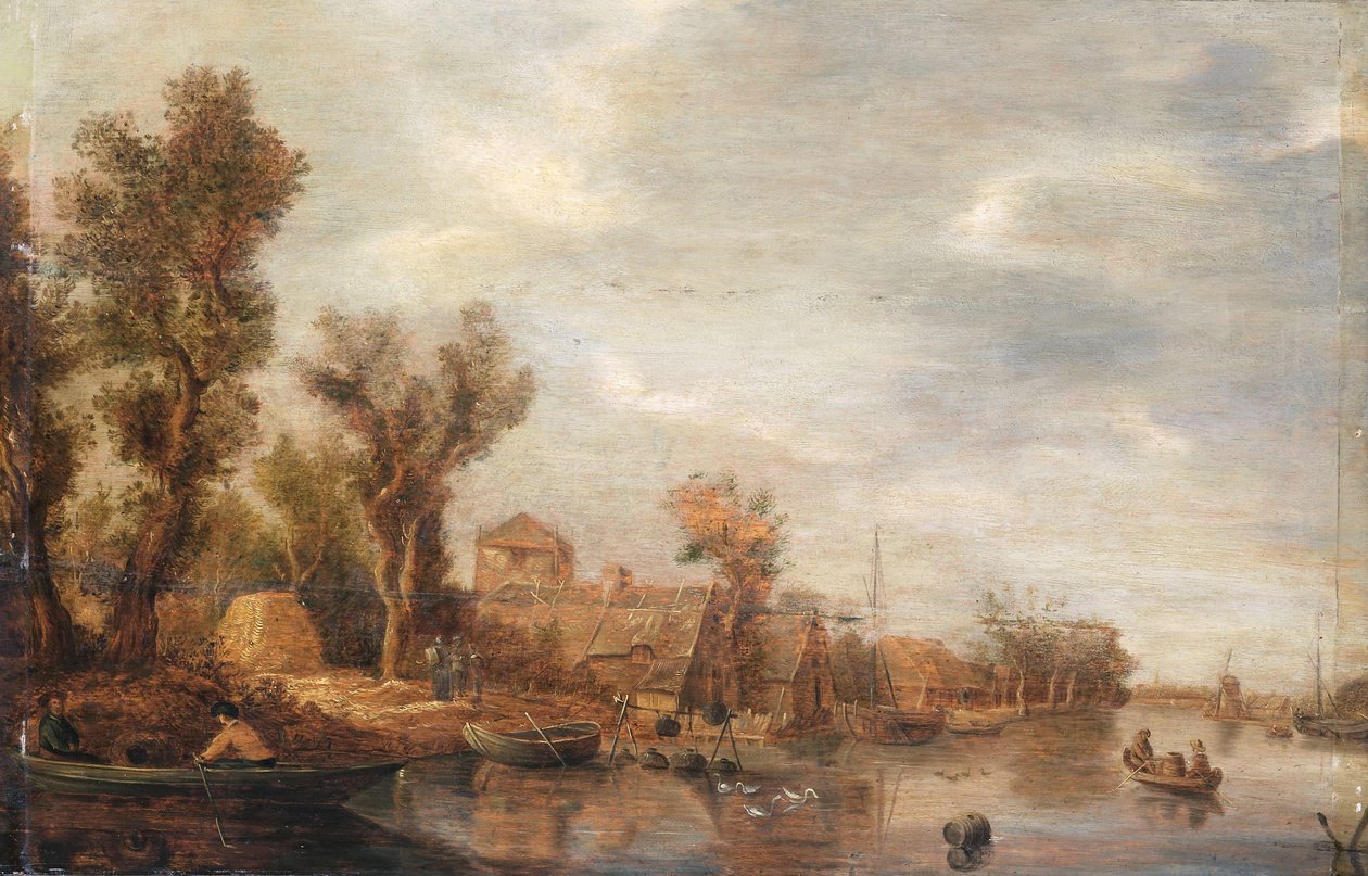výhled na řeku od Jan van Goyen (follower of)