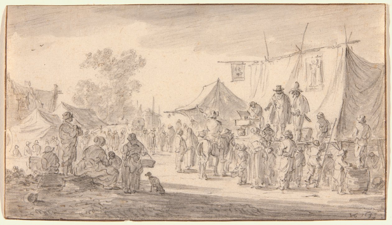 Country Fair od Jan van Goyen