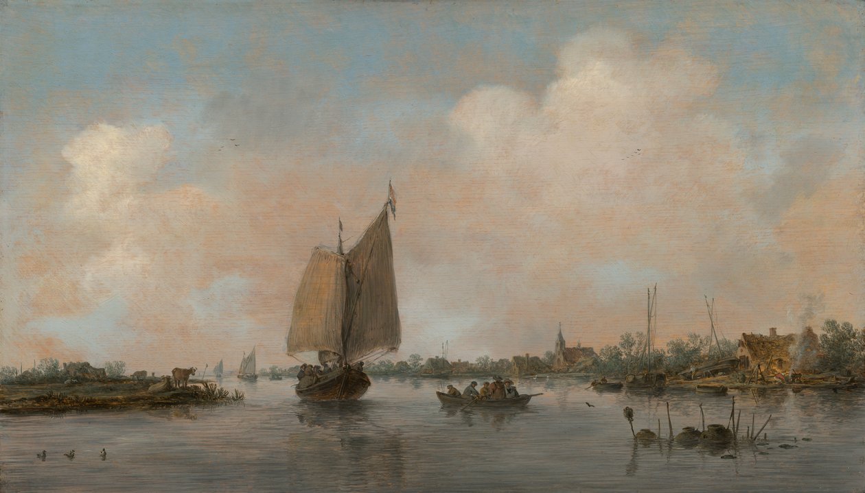 Riverview od Jan van Goyen