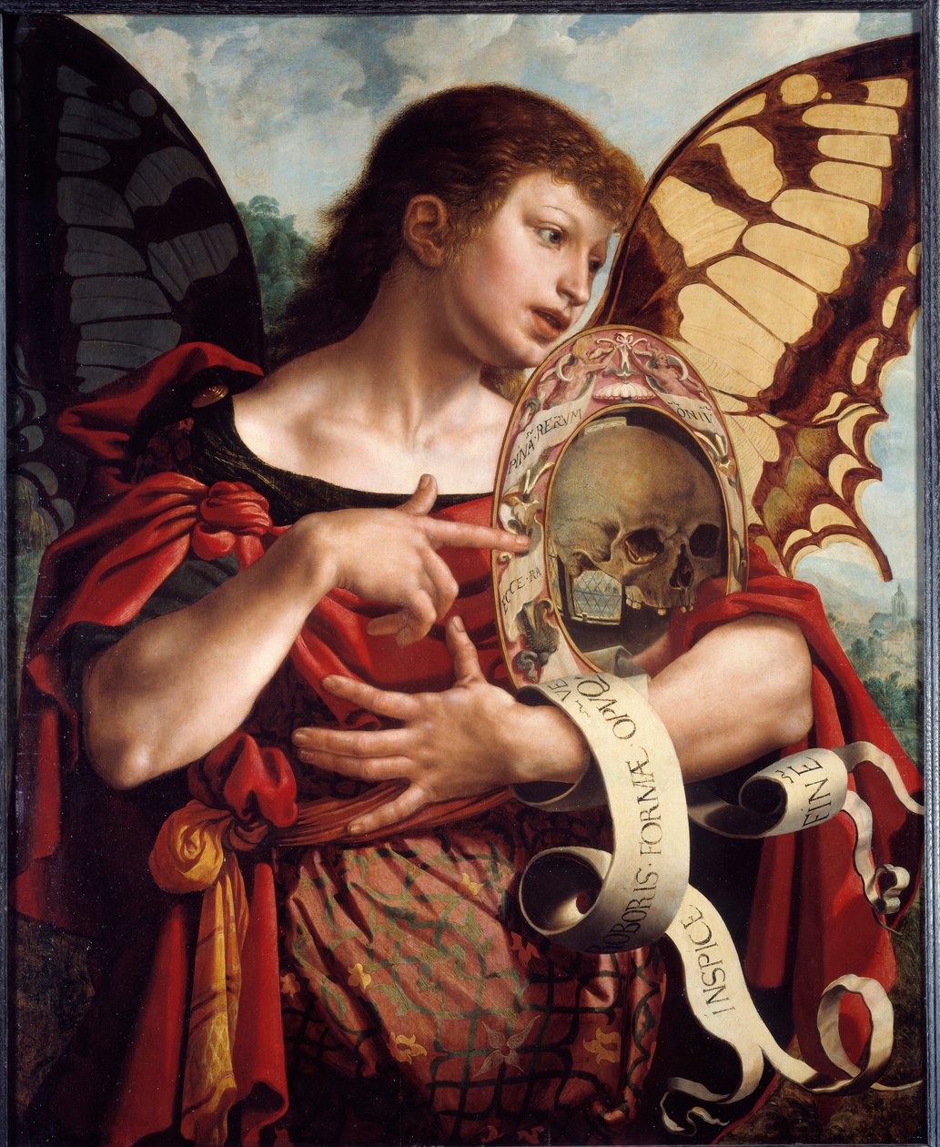Vanite. Obraz Jana Sanderse Van Hemessena (1500-1560) od Jan van Hemessen