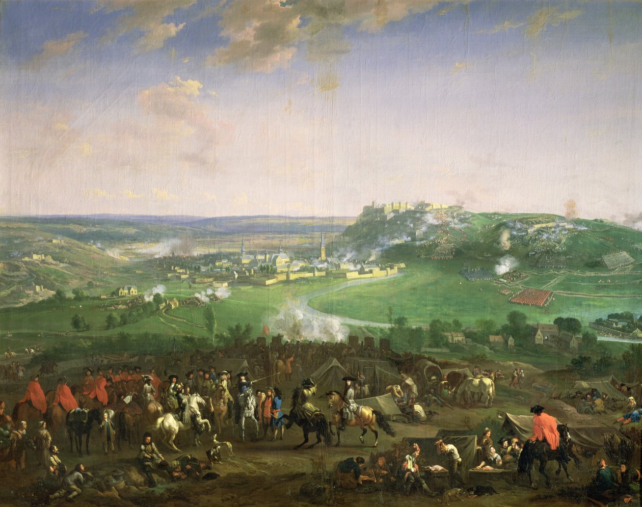 Obležení Namuru, 1659 od Jan van Hugthenburgh