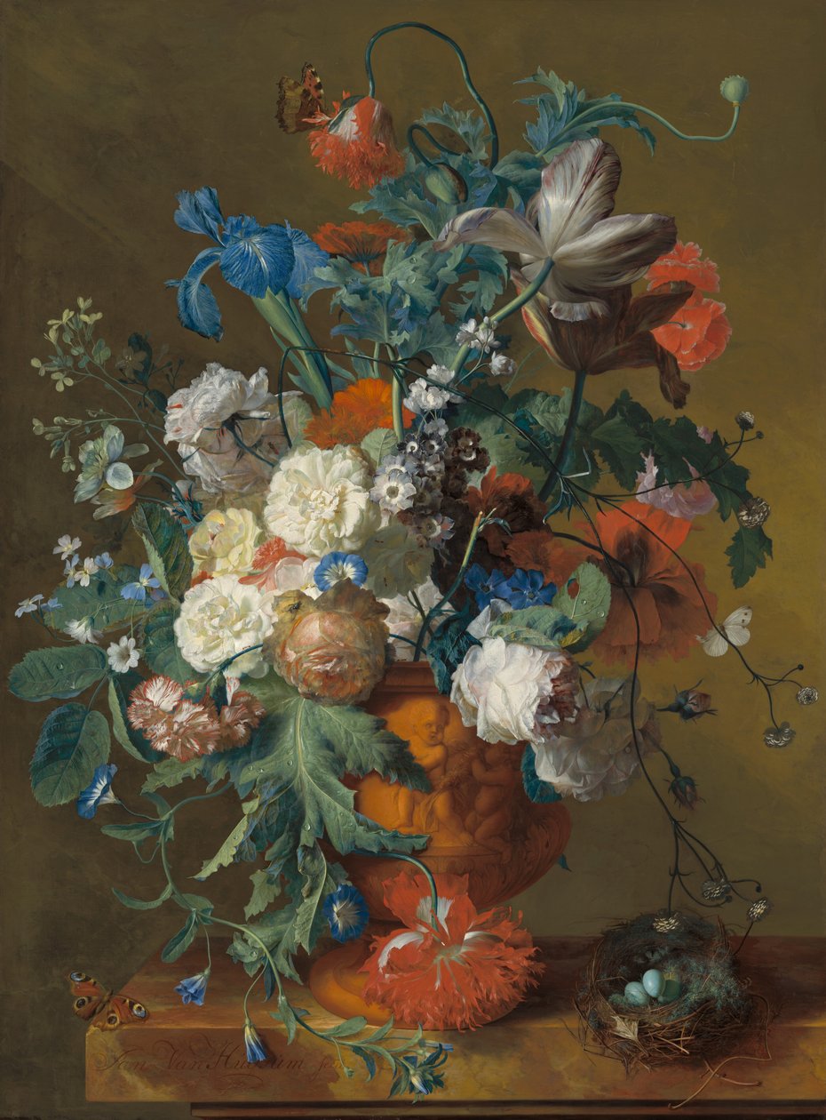 Květiny v urně, c. 17201722. od Jan van Huysum