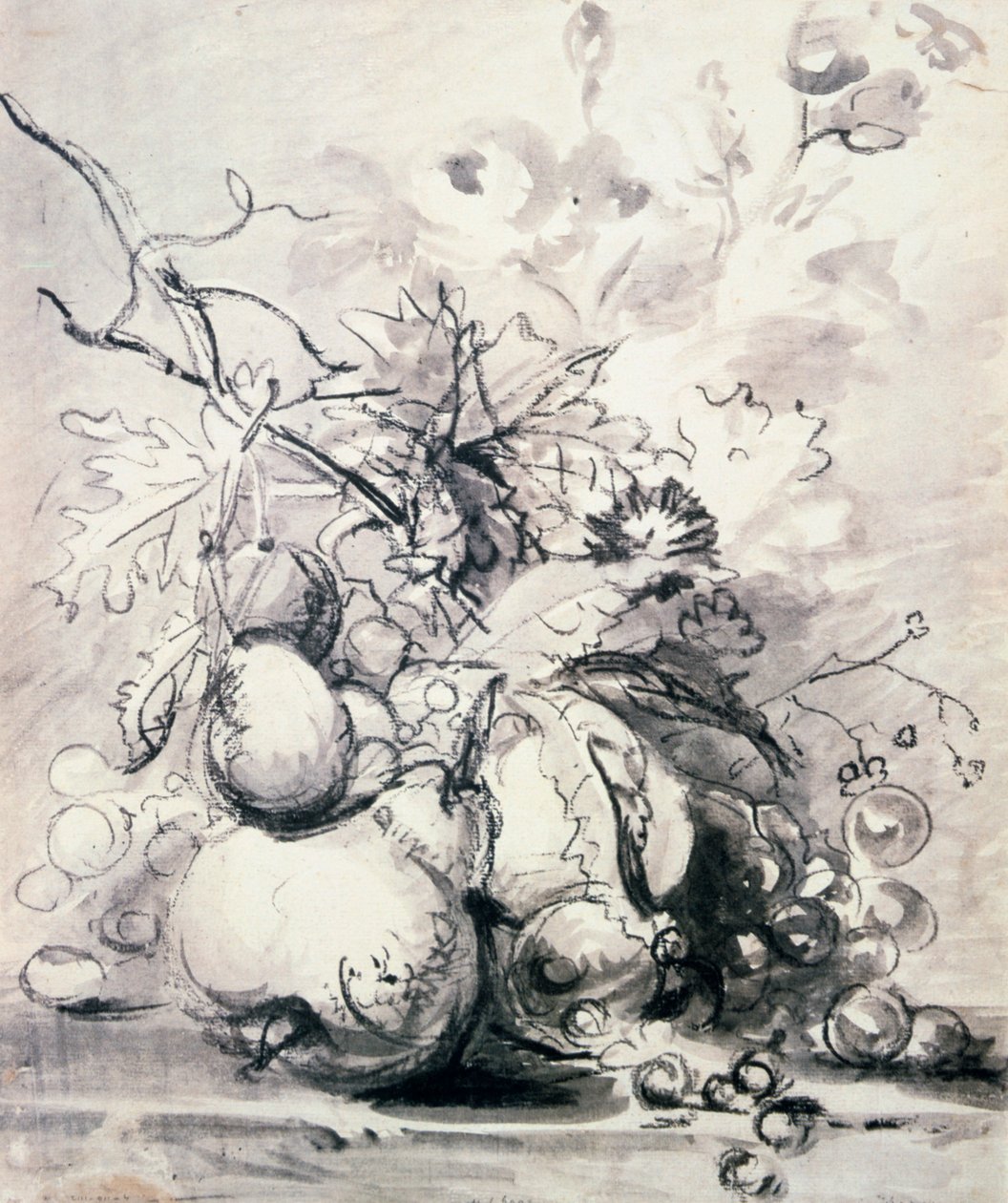 Ovocné zátiší, 1700 - 1749. od Jan van Huysum
