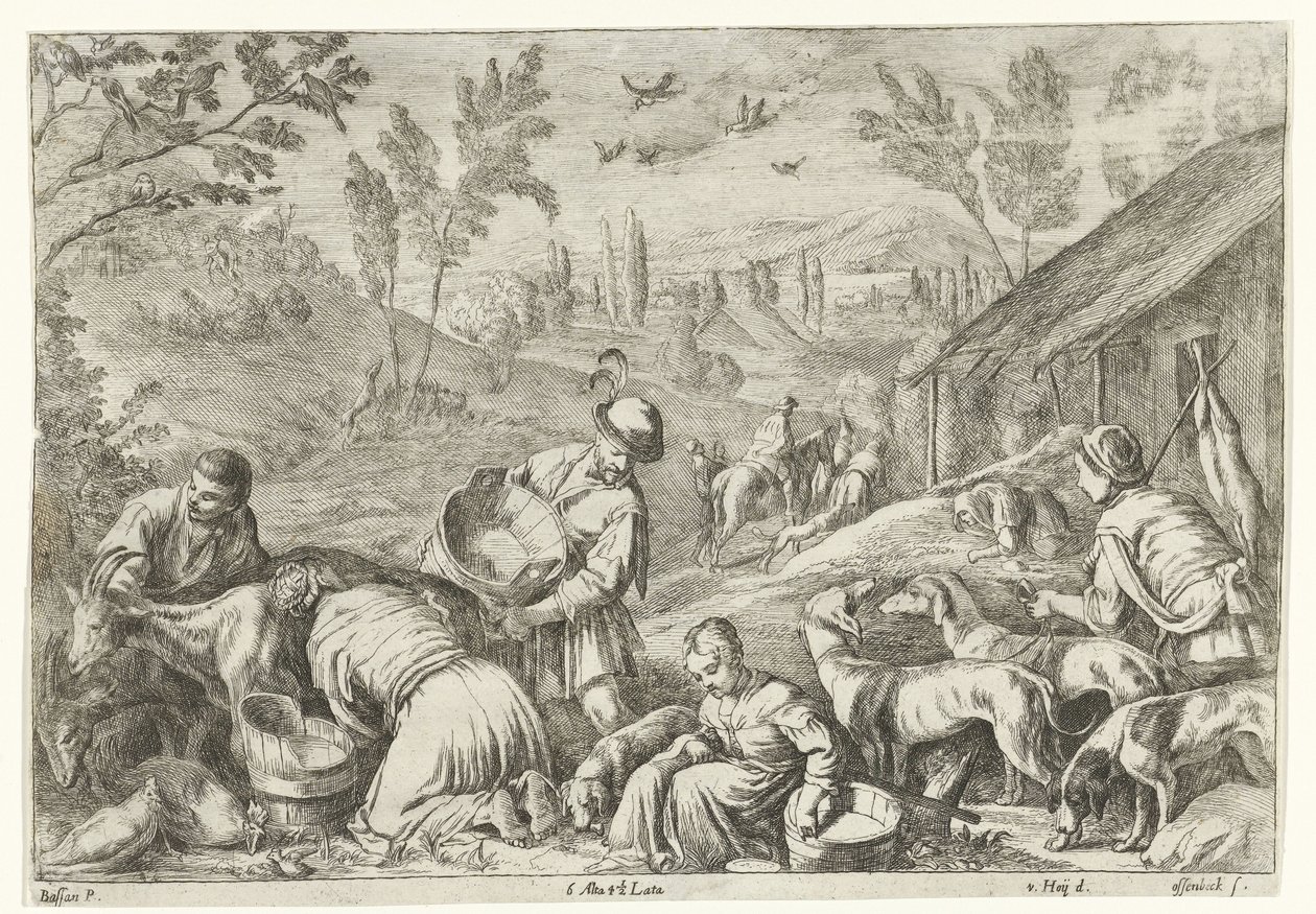 Jaro The Four Seasons (název série) od Jan van Ossenbeeck