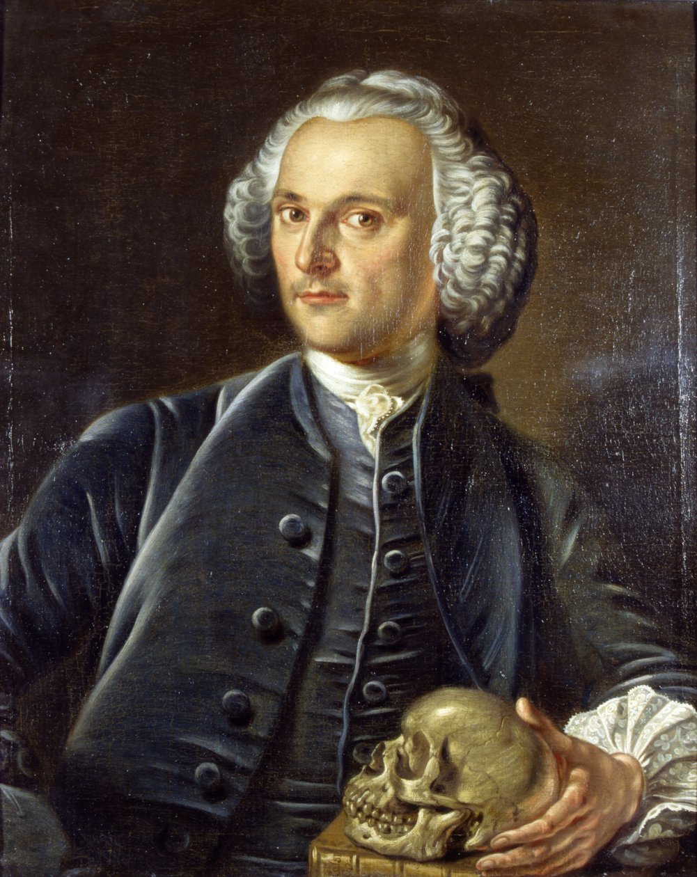 Portrét doktora Williama Barretta od Jan van Rymsdyk