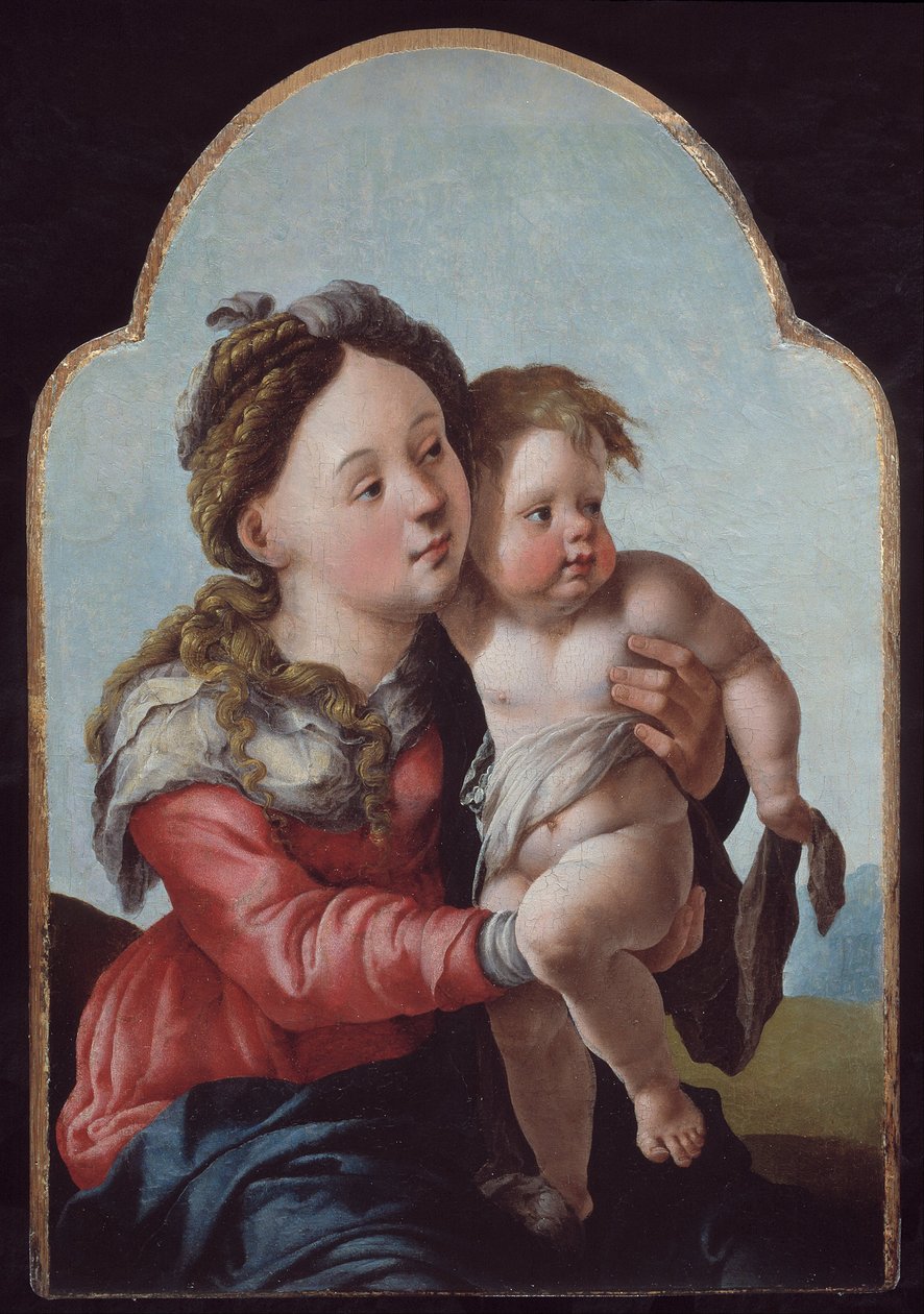 Madona s dítětem od Jan van Scorel