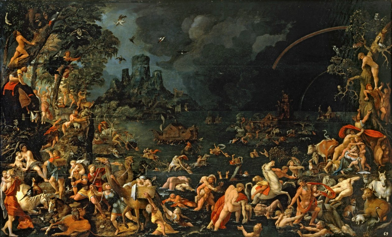 Povodeň ... od Jan van Scorel