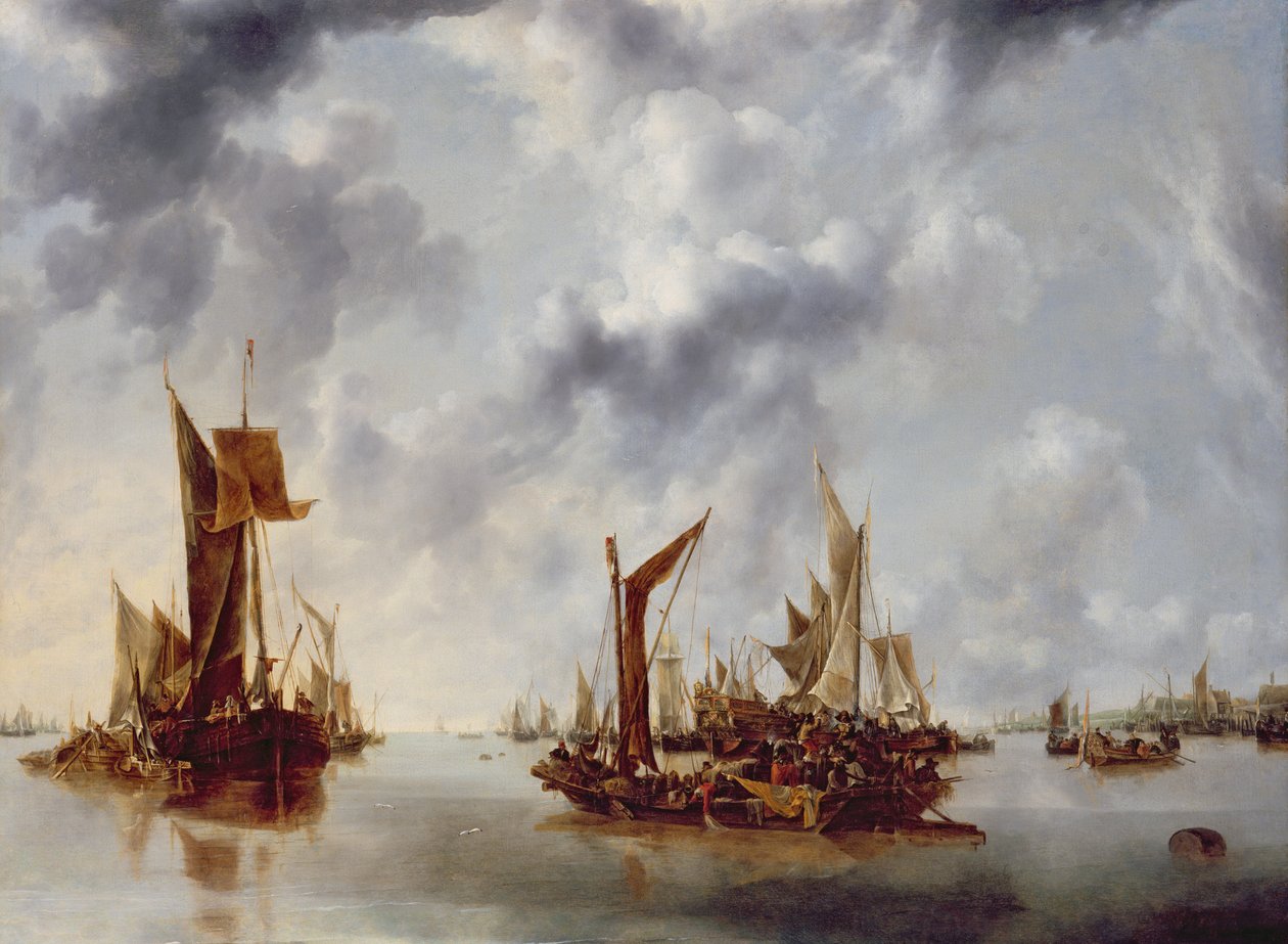 Klid od Jan van de Capelle or Cappelle