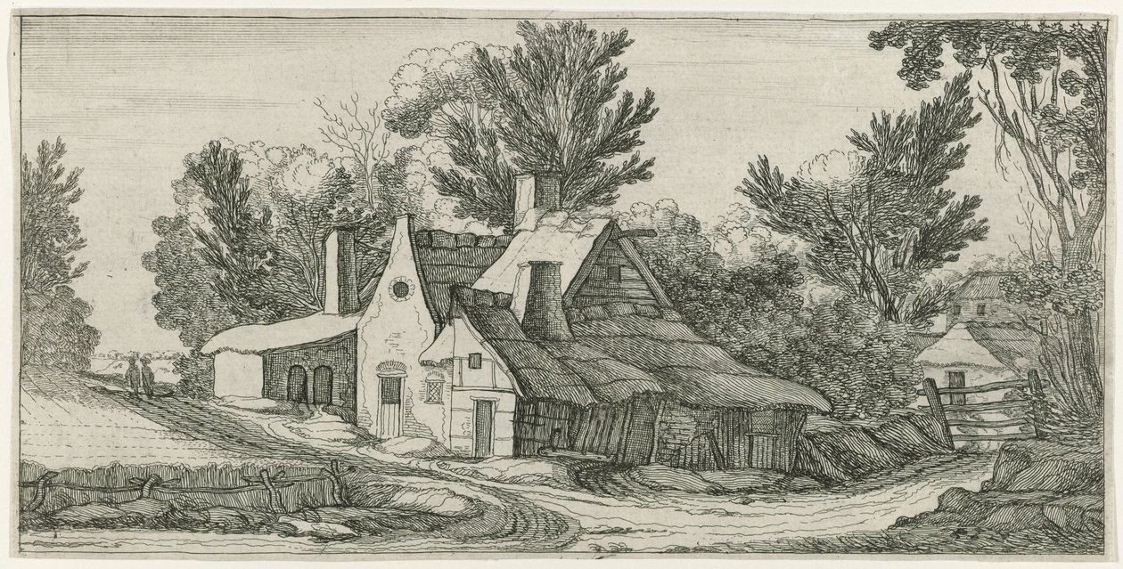 Krajina s farmami od Jan van de Velde (II) (manner of)