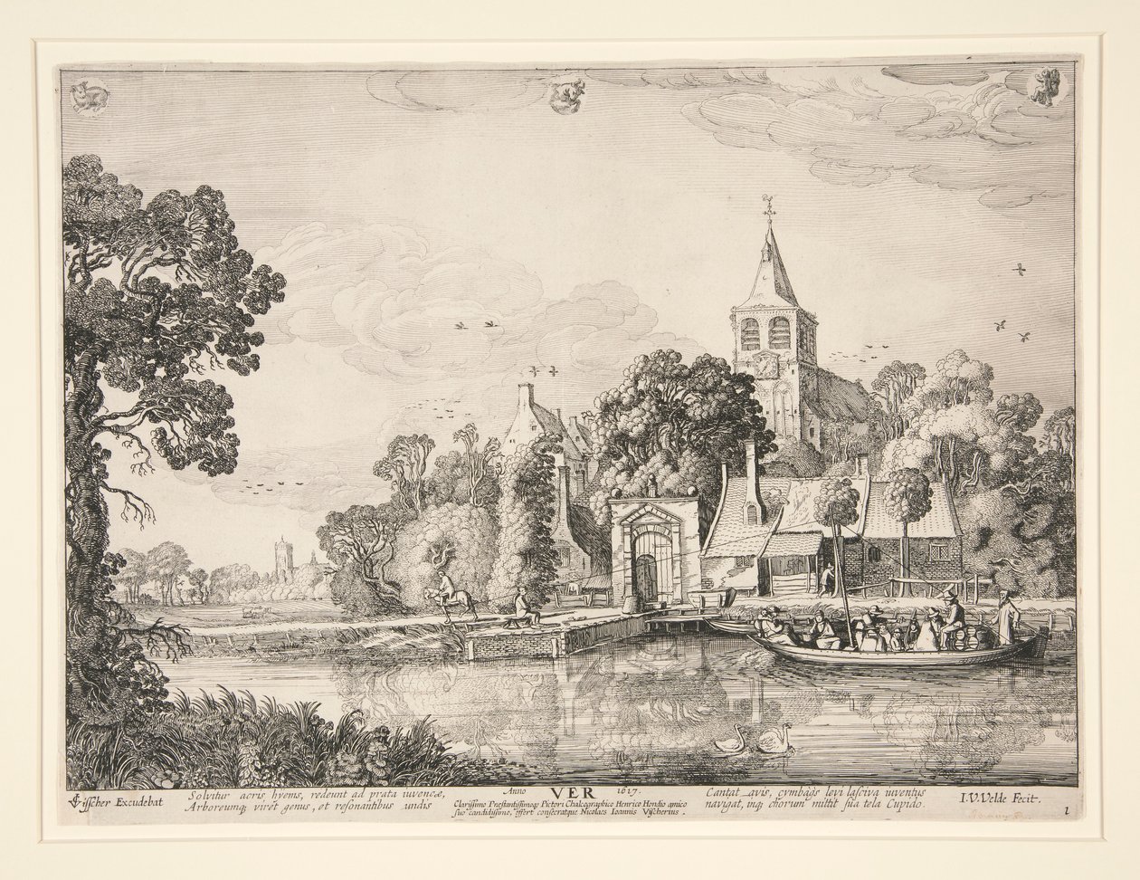 Jaro, ze série čtyř ročních období od Jan van de Velde II