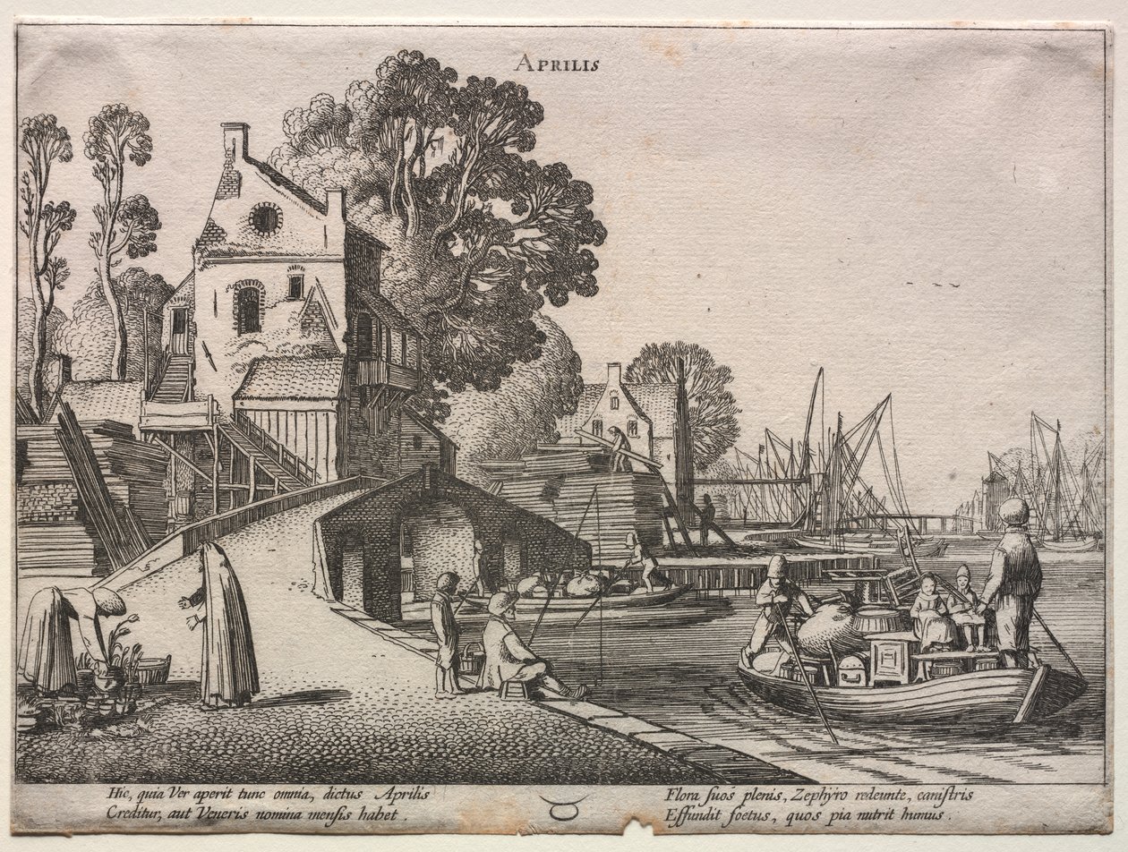 Dvanáct měsíců: duben od Jan van de Velde II