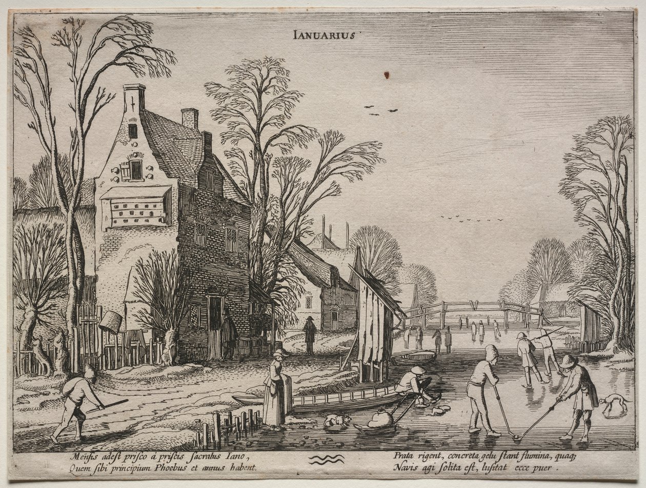Dvanáct měsíců: leden od Jan van de Velde II