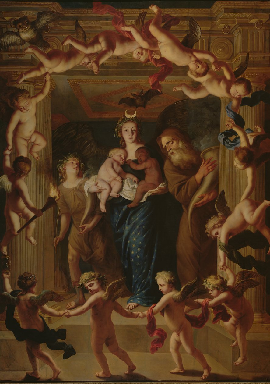 Alegorie noci od Jan van den Hoecke