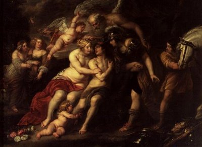 Herkules mezi neřestí a ctností od Jan van den Hoecke