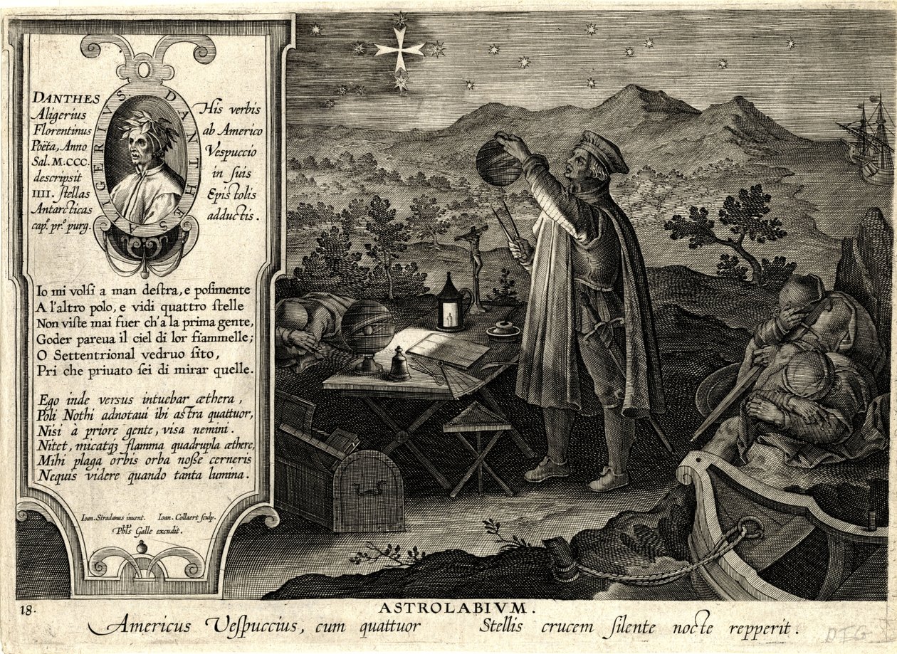  od Jan van der (1523-1605) Straet