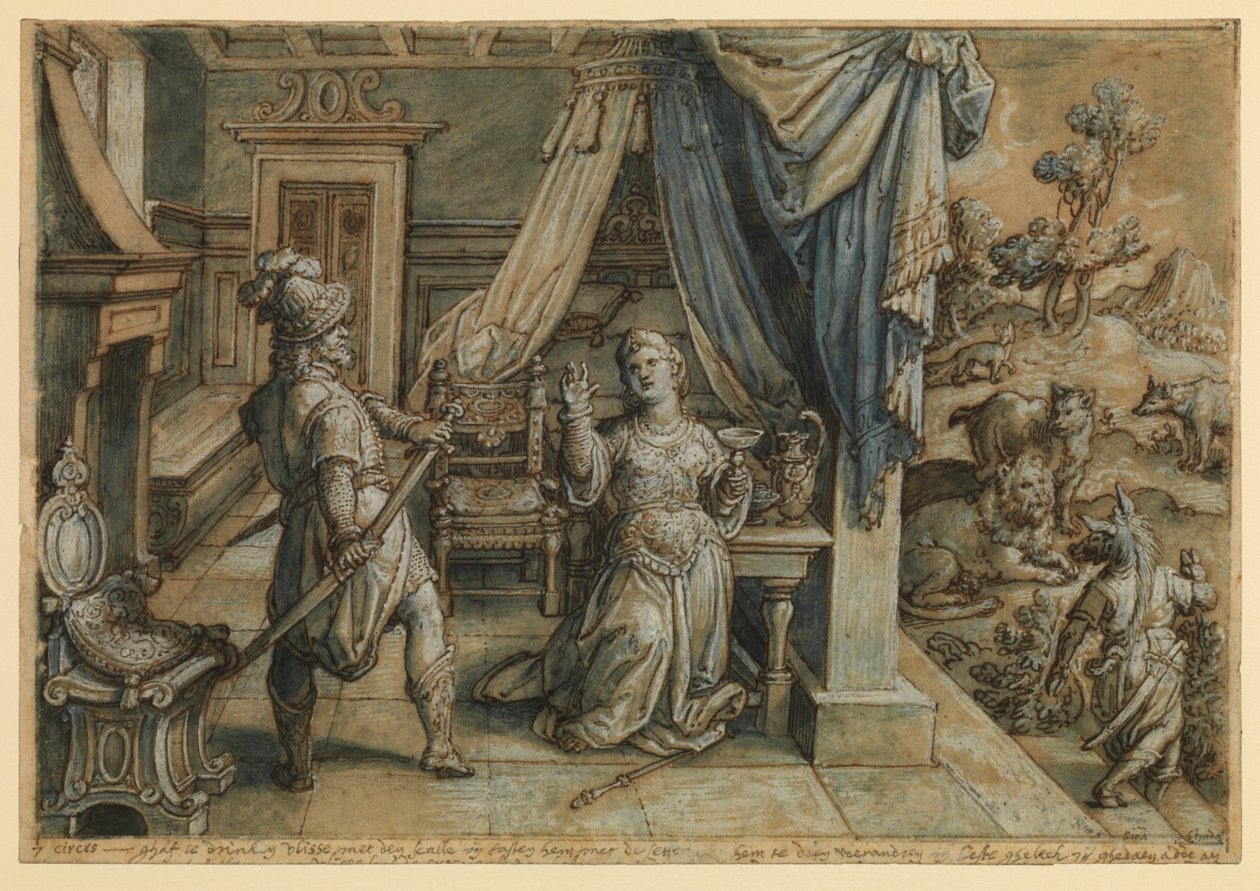  od Jan van der (1523-1605) Straet