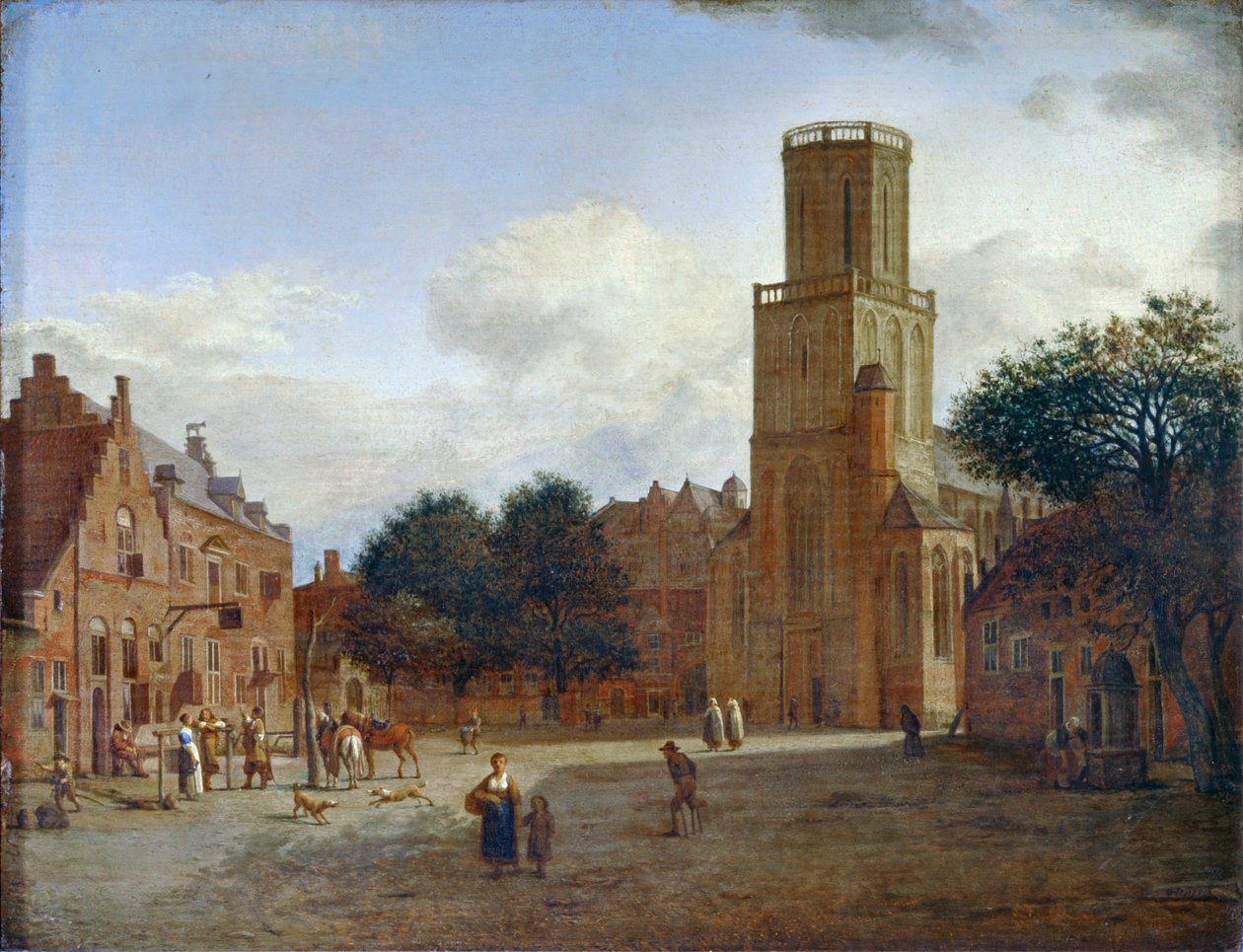 Kostel svaté Aldegonde v Emmerichu - ... od Jan van der (manner of) Heyden