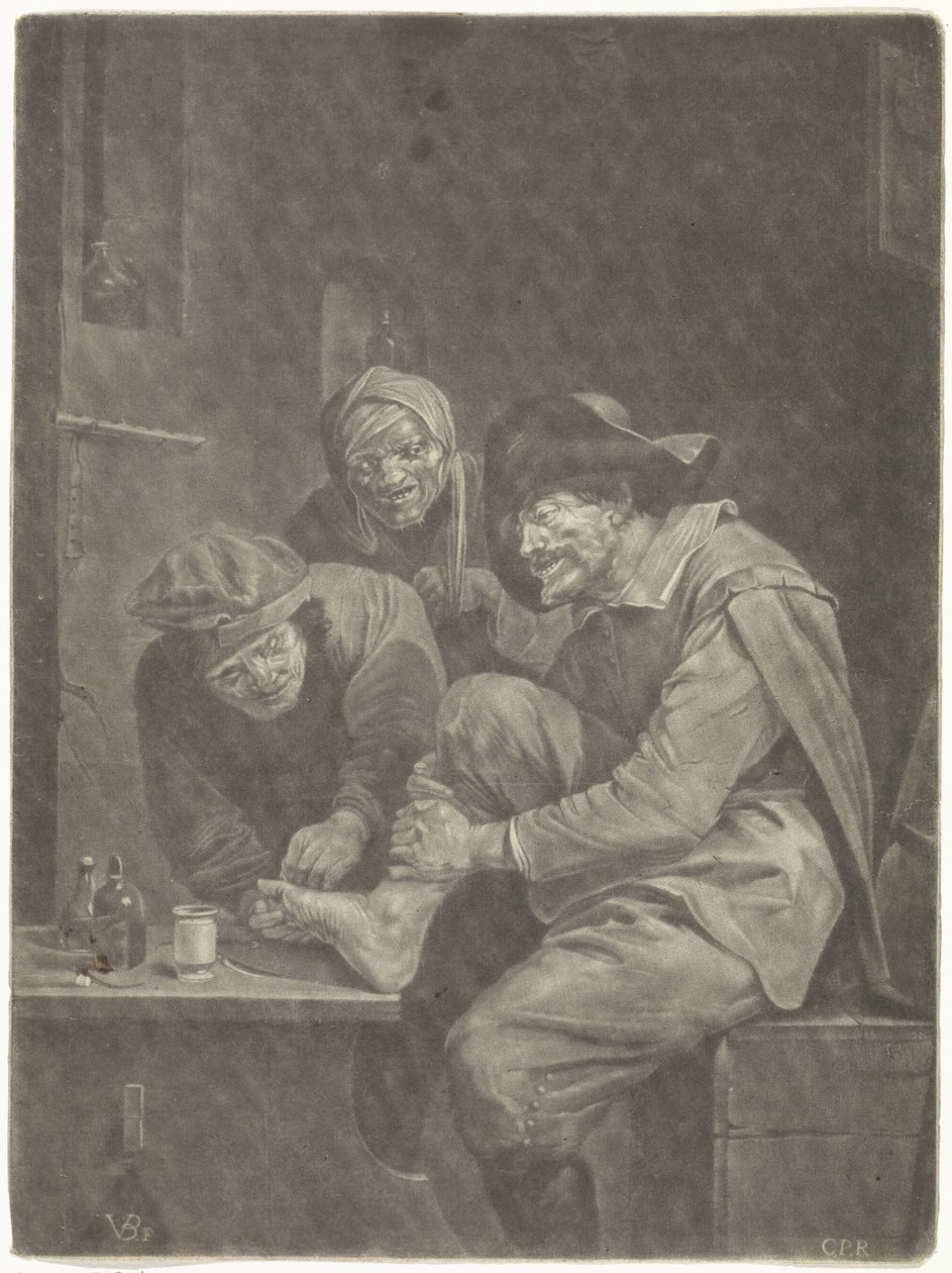 Muž u lékaře od Jan van der Bruggen