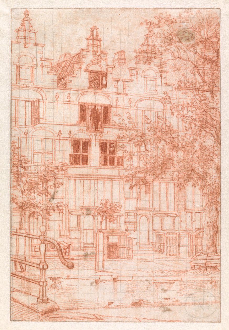 Po požáru na Herengrachtu v roce 1683 od Jan van der Heyden