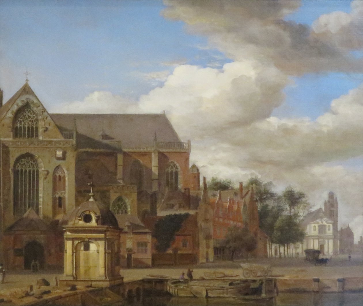 Krajina města od Jan van der Heyden