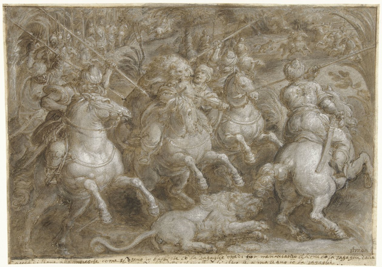 Hon na perské lvy Myslivecké družiny, sv. 2 (název série) od Jan van der Straet