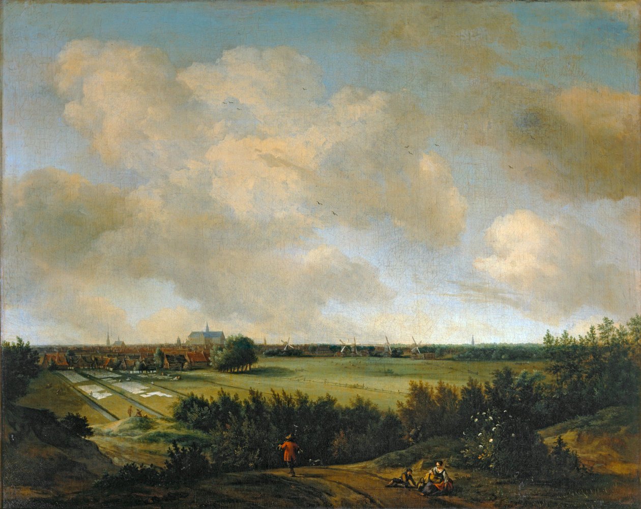 Pradleny z Overveenu u Haarlemu ... od Jan van der the Elder Meer
