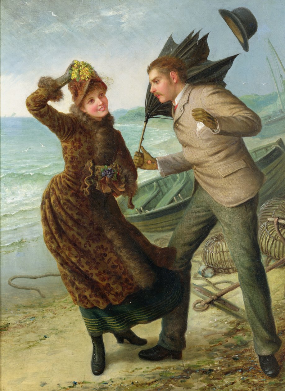 Větrný den od Jane Maria Bowkett