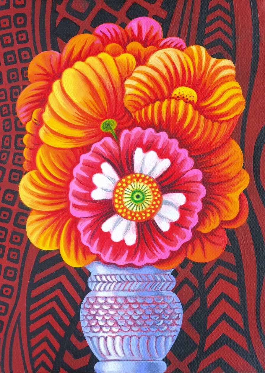 Měsíčky, 2014, od Jane Tattersfield