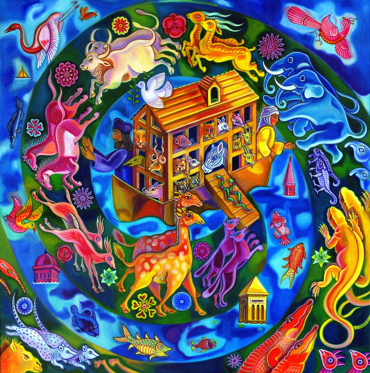 Noemova archa, 2010, od Jane Tattersfield