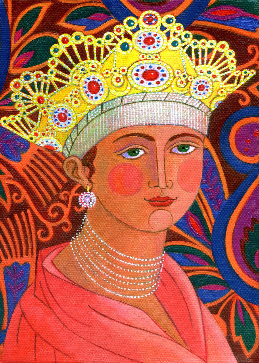 Ruská princezna, 2011, od Jane Tattersfield