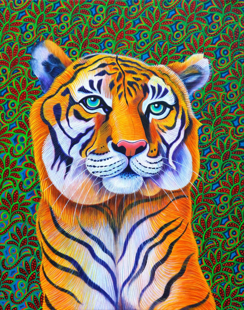 Tygr, 2018, od Jane Tattersfield