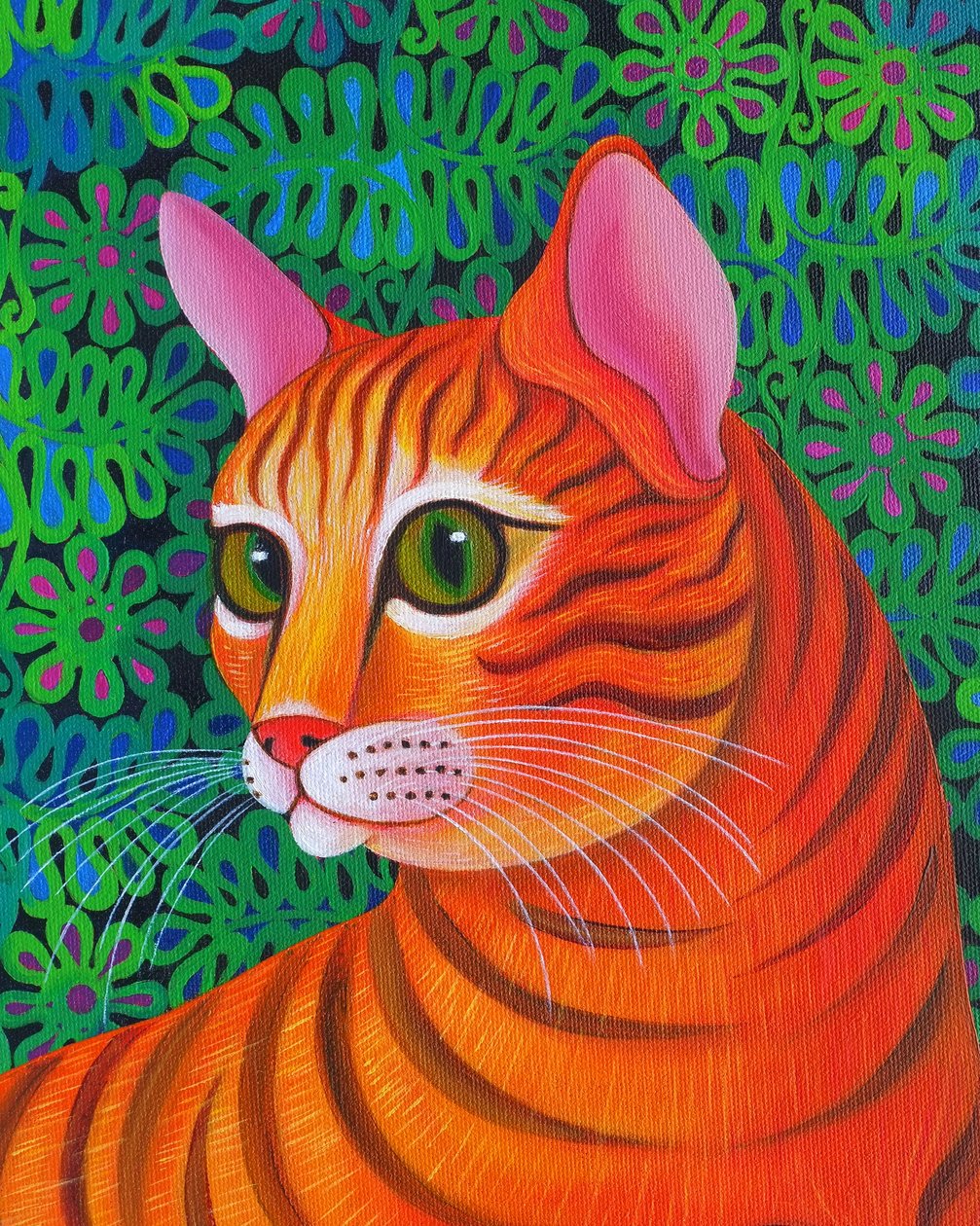 Tiger Cat, 2012, od Jane Tattersfield