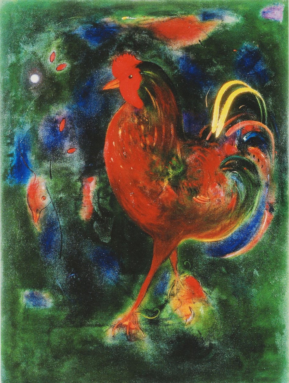 Kohout, 2005 (giclee print) od Jane Deakin