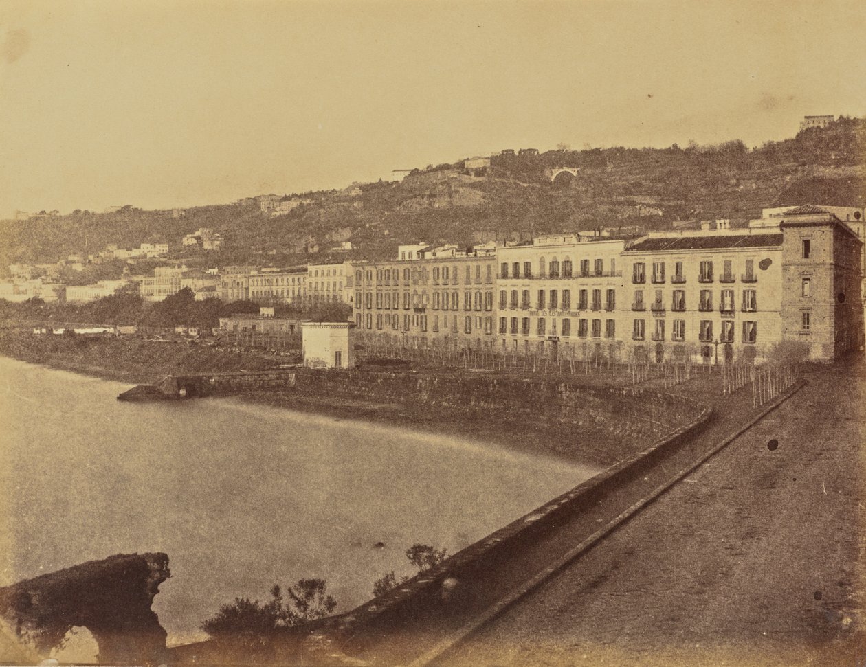 Neapol, z okna našeho hotelu des Etrangers od Jane Martha St. John