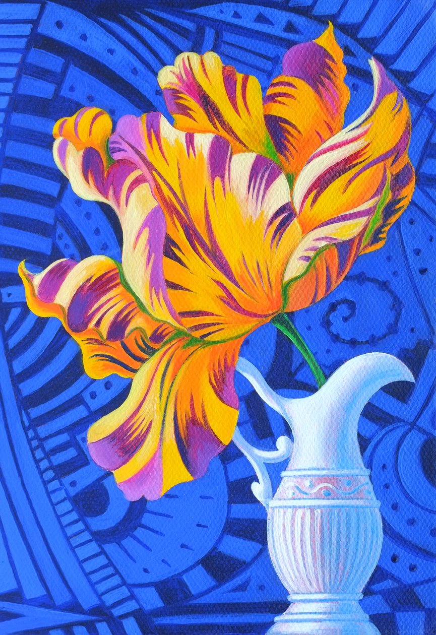 Tulipán, 2014, od Jane Tattersfield