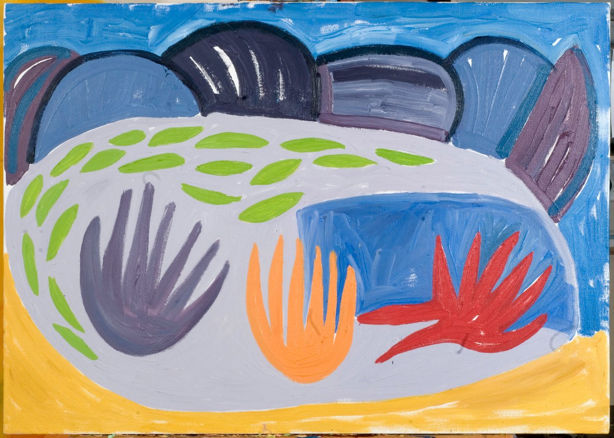 Night Loch, 2007 (olej na plátně) od Janet McKenzie