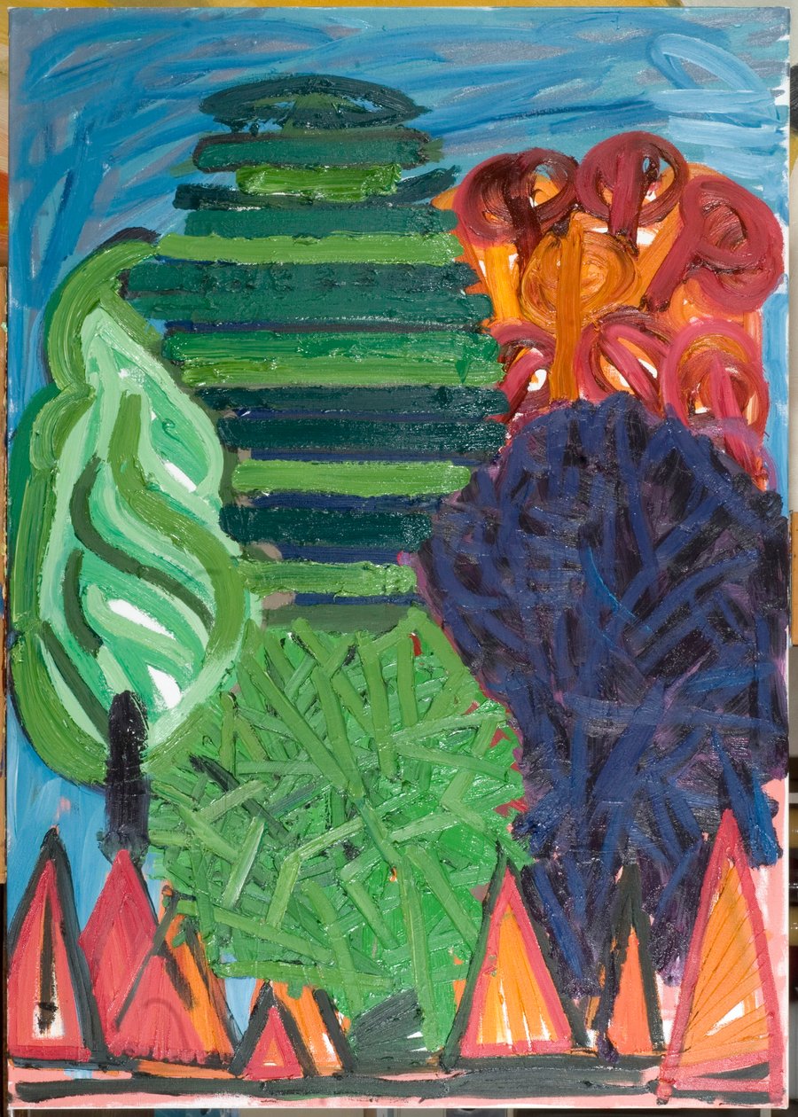 Jsme pouze neporažení (iv), 2007 (olej na plátně) od Janet McKenzie