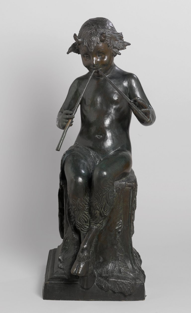 Sedící Faun od Janet Scudder