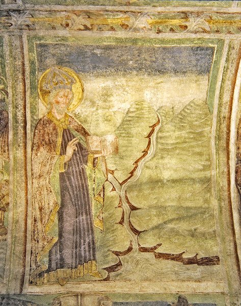 Bůh odděluje zemi od vody, 1490 od Janez Kastav