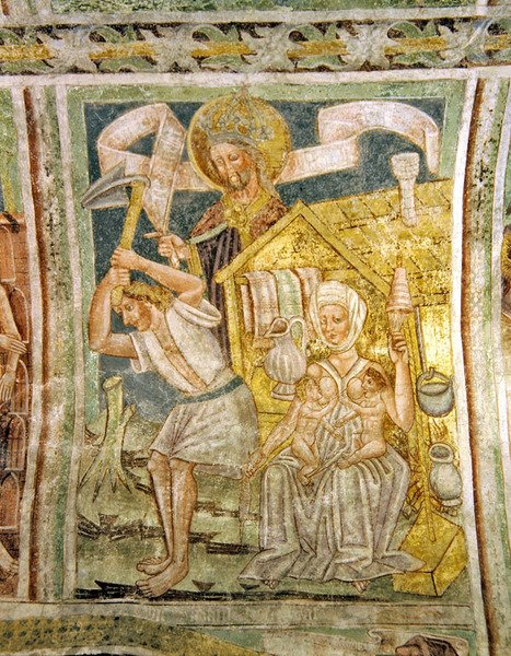 První práce Adama a Evy, 1490 od Janez Kastav