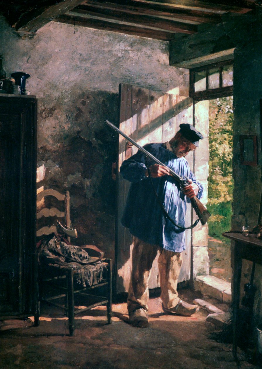 Před lovem, 1883 od Janez Šubic